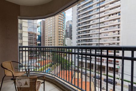 Sacada de apartamento para alugar com 2 quartos, 65m² em Vila Olímpia, São Paulo