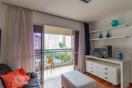 Sala de apartamento para alugar com 2 quartos, 65m² em Vila Olímpia, São Paulo