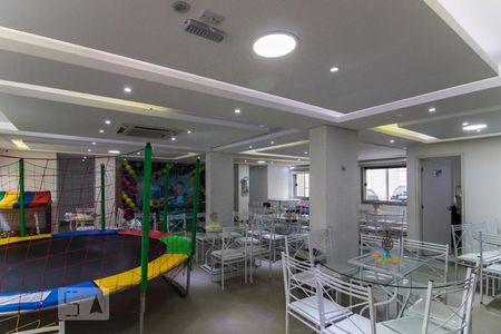 Salão de Festa de apartamento à venda com 2 quartos, 52m² em Vila Homero Thon, Santo André