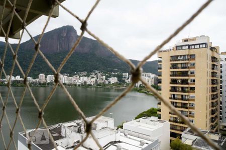 Vista Sala de apartamento à venda com 3 quartos, 126m² em Lagoa, Rio de Janeiro