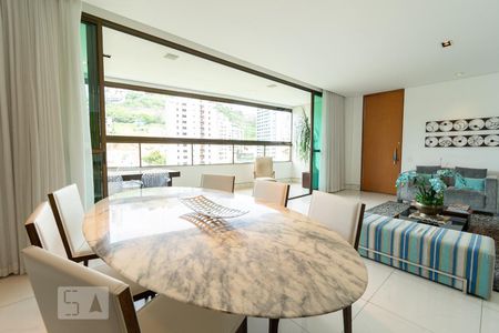 Sala de apartamento à venda com 4 quartos, 205m² em Santa Lúcia, Belo Horizonte