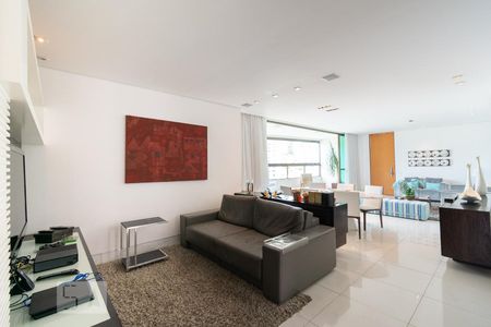 Sala de apartamento à venda com 4 quartos, 205m² em Santa Lúcia, Belo Horizonte