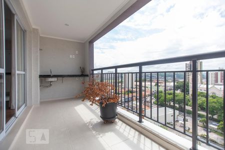 Varanda  de kitnet/studio à venda com 1 quarto, 48m² em Centro, Jundiaí