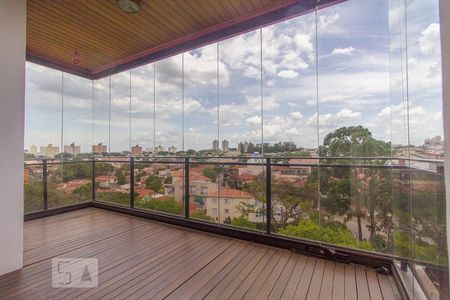 Varanda de apartamento à venda com 3 quartos, 310m² em Vila Brasílio Machado, São Paulo