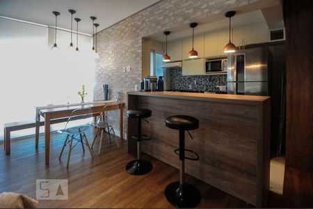 Cozinha de apartamento à venda com 2 quartos, 68m² em Vila Gertrudes, São Paulo