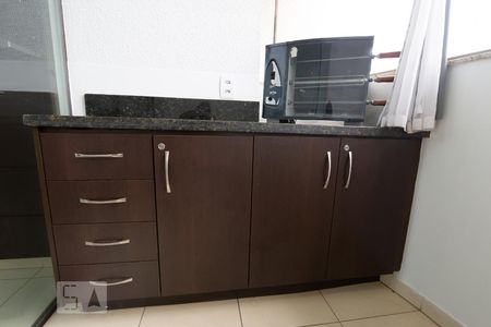 Varanda de apartamento para alugar com 3 quartos, 77m² em Setor Oeste, Goiânia