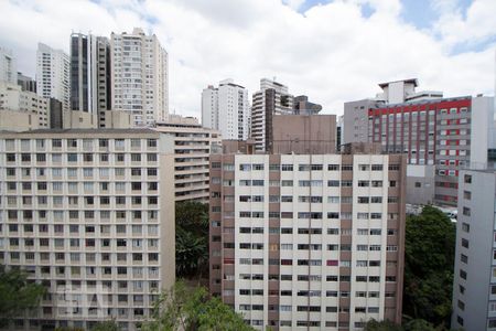 Vista da Sala de apartamento à venda com 1 quarto, 50m² em Bela Vista, São Paulo