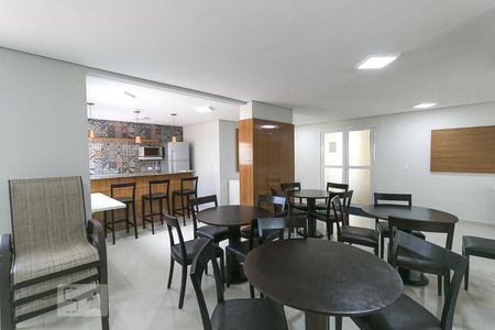 Salão de festa 2 de apartamento à venda com 3 quartos, 74m² em Vila das Mercês, São Paulo