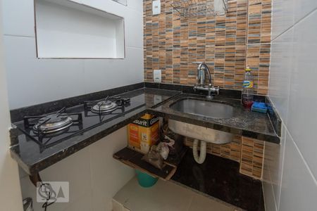 Cozinha de apartamento à venda com 1 quarto, 25m² em Centro, Rio de Janeiro