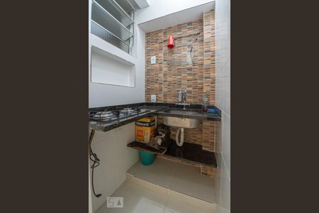 Cozinha de apartamento à venda com 1 quarto, 25m² em Centro, Rio de Janeiro