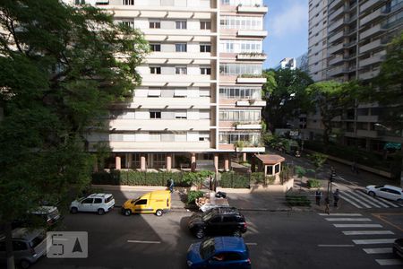 Vista do Quarto de apartamento para alugar com 1 quarto, 42m² em Cerqueira César, São Paulo