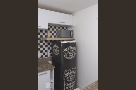 Cozinha de apartamento para alugar com 1 quarto, 57m² em Barra da Tijuca, Rio de Janeiro