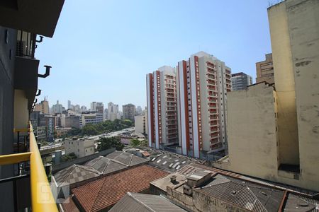 Vista de kitnet/studio para alugar com 1 quarto, 26m² em Campos Elíseos, São Paulo