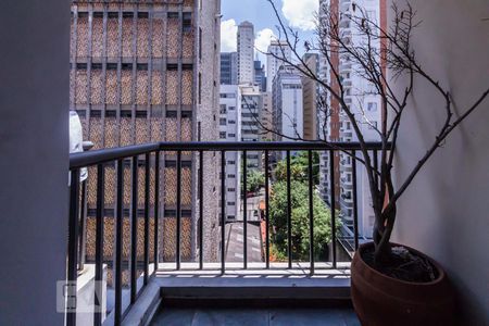 Sala de apartamento para alugar com 1 quarto, 46m² em Jardim Paulista, São Paulo