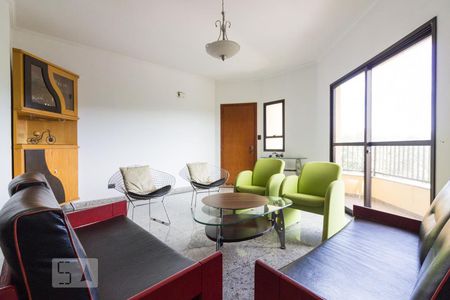 Sala de apartamento à venda com 3 quartos, 129m² em Jardim Carlu, São Paulo