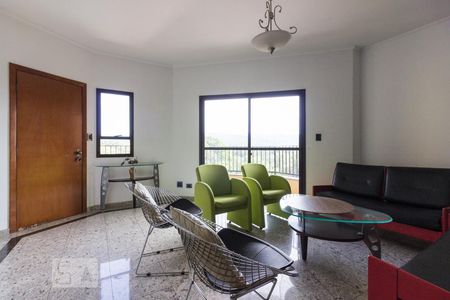 Sala de apartamento à venda com 3 quartos, 129m² em Jardim Carlu, São Paulo