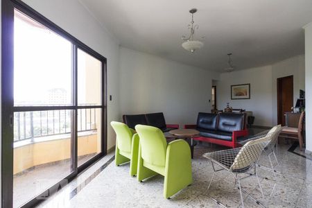 Sala de apartamento à venda com 3 quartos, 129m² em Jardim Carlu, São Paulo