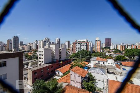 Sala varanda vista de apartamento para alugar com 3 quartos, 90m² em Pinheiros, São Paulo