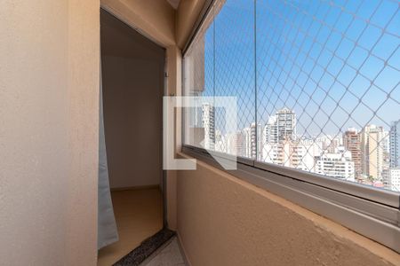 Varanda da Sala de apartamento para alugar com 1 quarto, 39m² em Santana, São Paulo