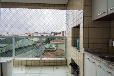 Varanda gourmet de apartamento para alugar com 2 quartos, 68m² em Rudge Ramos, São Bernardo do Campo