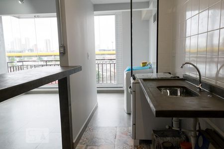 Cozinha de apartamento para alugar com 1 quarto, 43m² em Ipiranga, São Paulo