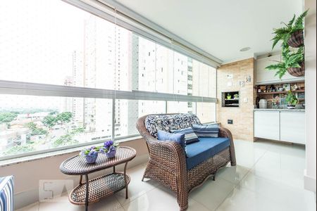 Varanda de apartamento para alugar com 3 quartos, 140m² em Setor Marista, Goiânia