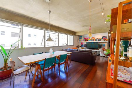 Sala de apartamento para alugar com 2 quartos, 106m² em Vila Madalena, São Paulo