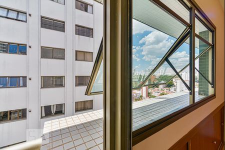 Vista da Sacada da Sala de apartamento para alugar com 1 quarto, 54m² em Aclimação, São Paulo