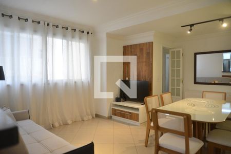  Sala de apartamento para alugar com 2 quartos, 80m² em Jardim, Santo André