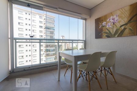 Varanda de apartamento para alugar com 1 quarto, 62m² em Campo Belo, São Paulo