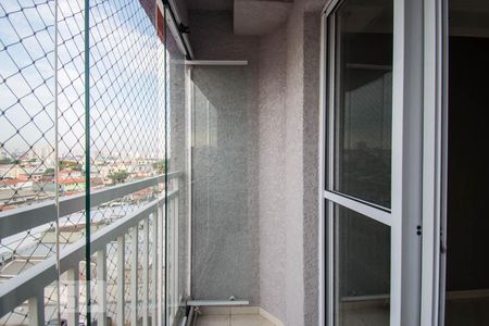 Varanda de apartamento à venda com 3 quartos, 64m² em Vila Homero Thon, Santo André