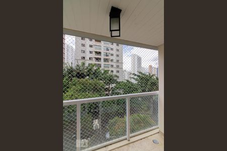 Varanda Sala de apartamento para alugar com 3 quartos, 96m² em Vila Nova Conceição, São Paulo