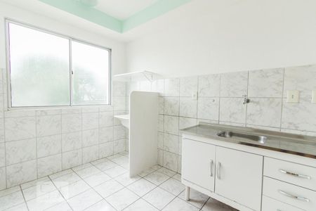 Cozinha de apartamento à venda com 2 quartos, 49m² em São João Batista (venda Nova), Belo Horizonte