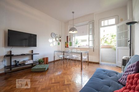 Sala de apartamento à venda com 3 quartos, 90m² em Glória, Rio de Janeiro