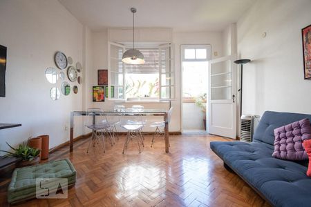 Sala de apartamento à venda com 3 quartos, 90m² em Glória, Rio de Janeiro