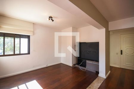 Sala de tv de apartamento à venda com 4 quartos, 185m² em Vila Andrade, São Paulo