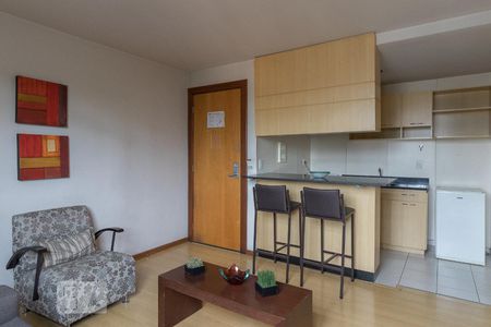 Sala de apartamento à venda com 1 quarto, 35m² em Silveira, Belo Horizonte
