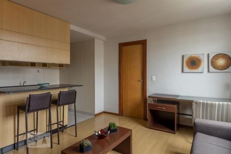 Sala de apartamento à venda com 1 quarto, 35m² em Silveira, Belo Horizonte