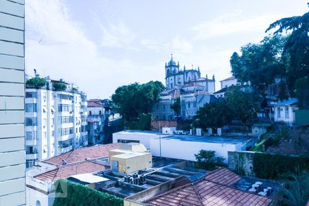 VistaVista de kitnet/studio para alugar com 1 quarto, 30m² em Glória, Rio de Janeiro