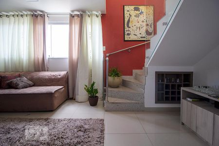 Sala de apartamento à venda com 3 quartos, 80m² em Calafate, Belo Horizonte