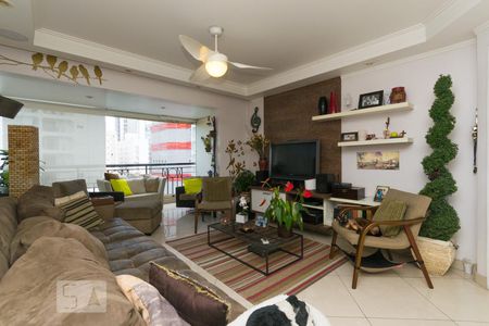 Sala de apartamento para alugar com 3 quartos, 107m² em Vila Clementino, São Paulo