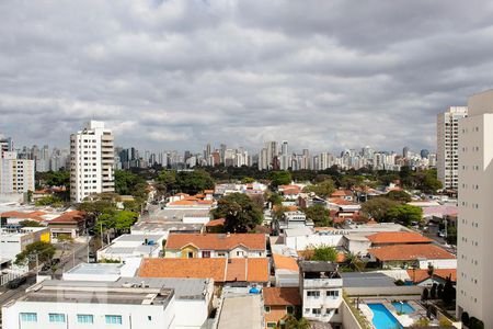 Vista do Quarto de apartamento à venda com 1 quarto, 50m² em Indianópolis, São Paulo