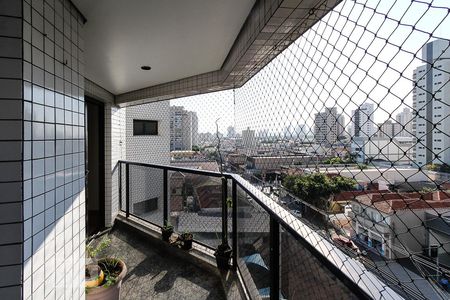 varanda de apartamento à venda com 3 quartos, 140m² em Vila Gomes Cardim, São Paulo