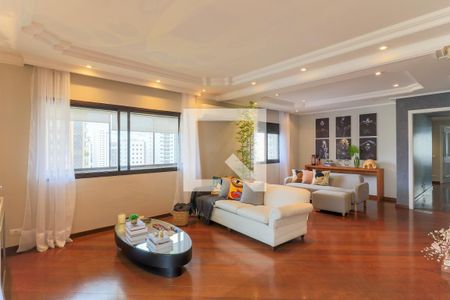 Sala de apartamento à venda com 3 quartos, 200m² em Campo Belo, São Paulo