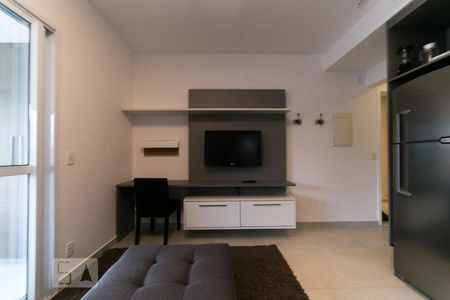 Sala de apartamento para alugar com 1 quarto, 55m² em Vila Cordeiro, São Paulo