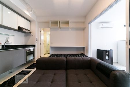 Sala de apartamento para alugar com 1 quarto, 55m² em Vila Cordeiro, São Paulo