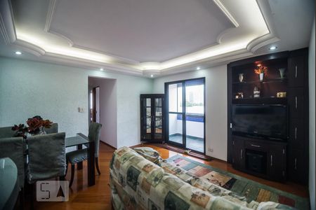 Sala de apartamento à venda com 3 quartos, 75m² em Jardim Anália Franco, São Paulo