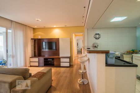 Sala de apartamento para alugar com 4 quartos, 130m² em Brooklin Paulista, São Paulo