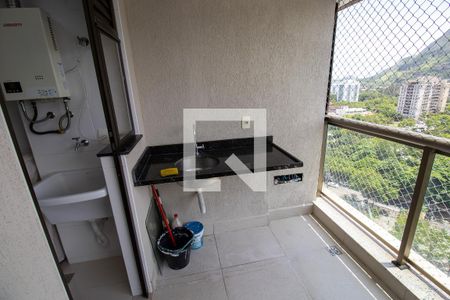 Varanda de apartamento para alugar com 3 quartos, 65m² em Recreio dos Bandeirantes, Rio de Janeiro