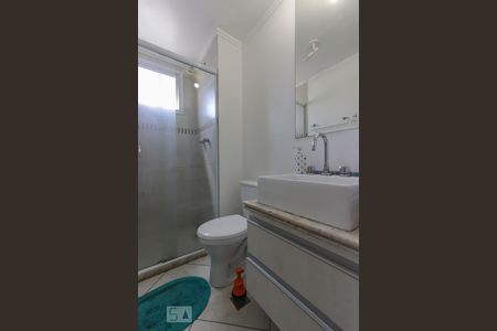 banheiro suite de apartamento à venda com 2 quartos, 70m² em Vila Andrade, São Paulo